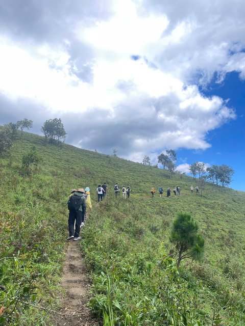 Trekking Tà Năng Phan Dũng.jpg Đoàn trekker chinh phục đoạn dốc Tà Năng Phan Dũngpg